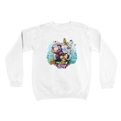 "Krysta's Quest" Limited Edition Sweatshirt by Kit and Krysta - Pixel Empire