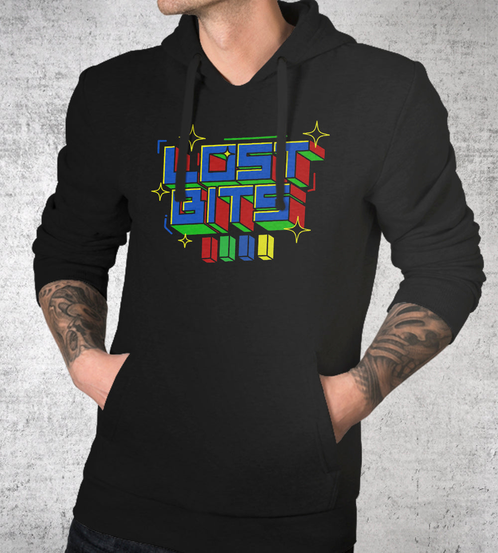 Lost Bits Hoodie Hoodies by TetraBitGaming - Pixel Empire