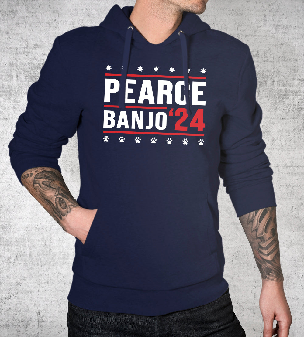 Pearce Banjo '24 Hoodies by Charalanahzard - Pixel Empire