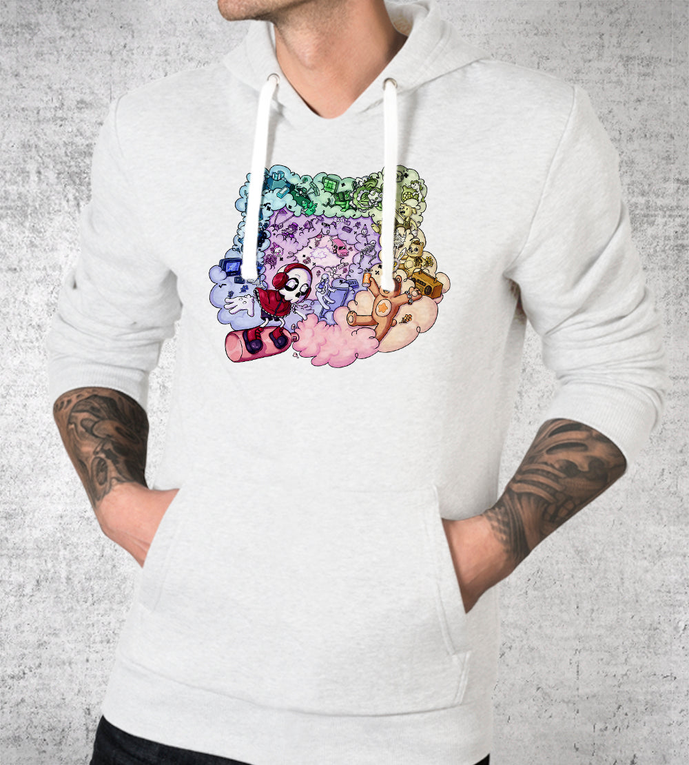 The Game Breakers White Hoodie T-Shirts by Backseat - Pixel Empire