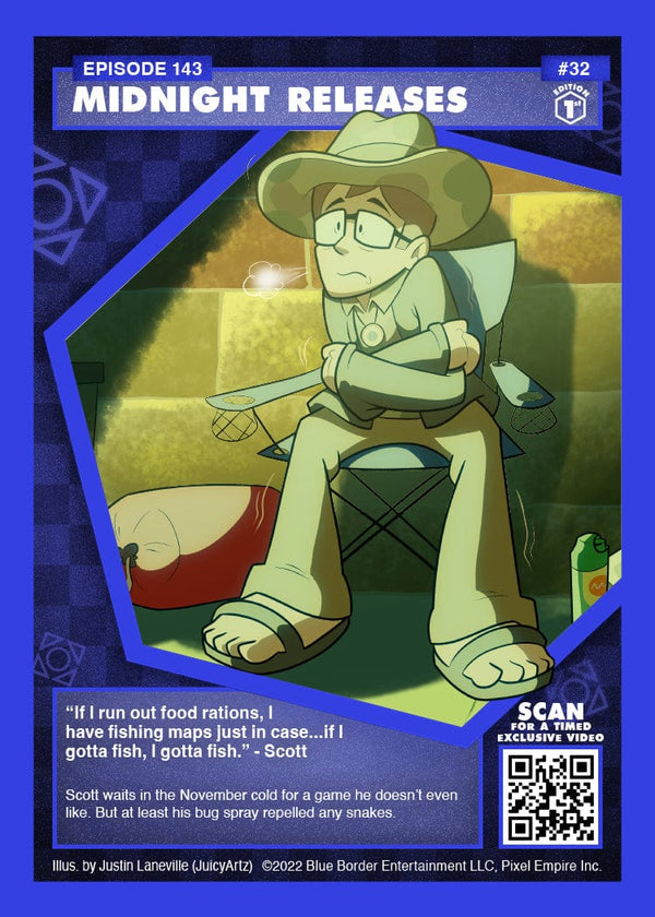 Individual Scott The Woz Trading Cards, Pokemon Season 22 Episode 37