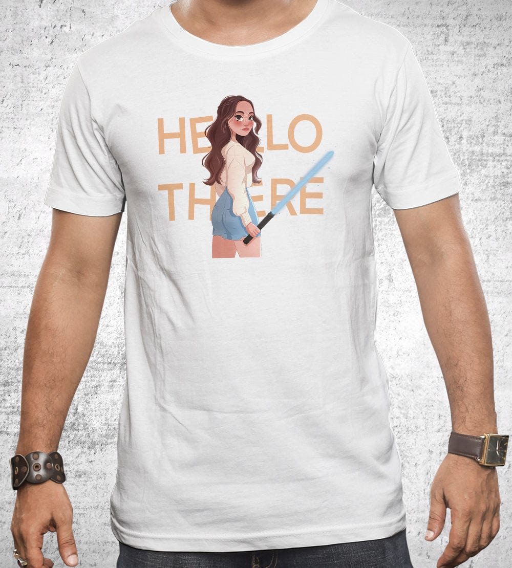 Hello There Podcast T-Shirts by Carly King - Pixel Empire