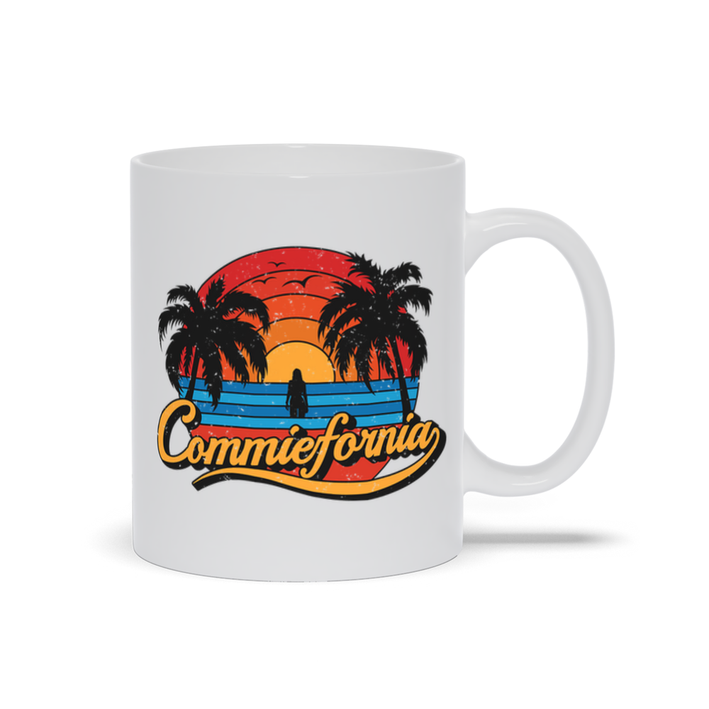 Commiefornia Mug Mugs by Charalanahzard - Pixel Empire