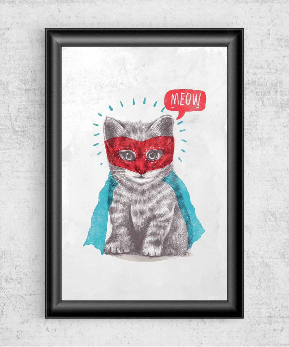 Super Cat Posters by Dan Elijah Fajardo - Pixel Empire