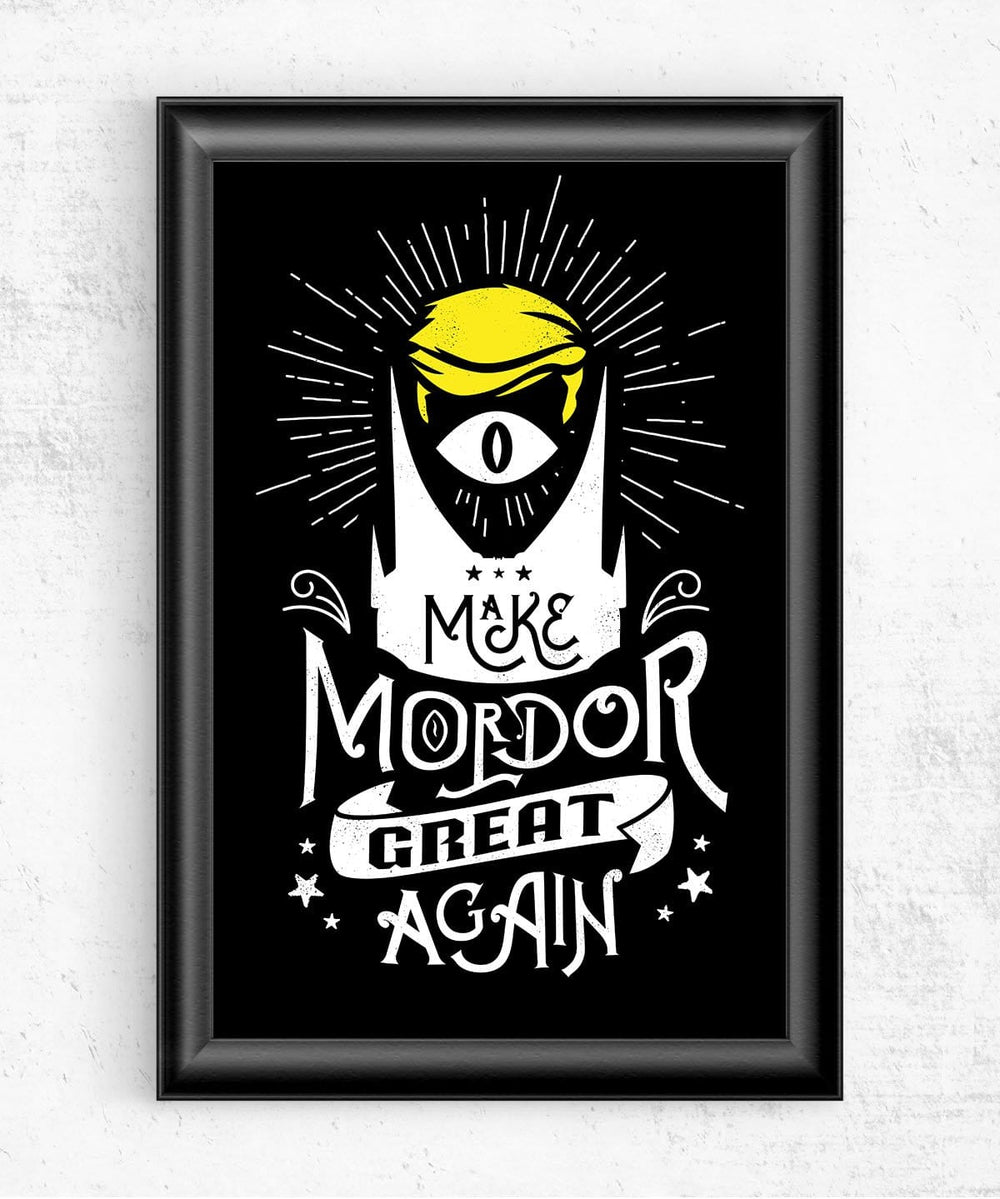 Make Mordor Great Again Posters by Barrett Biggers - Pixel Empire