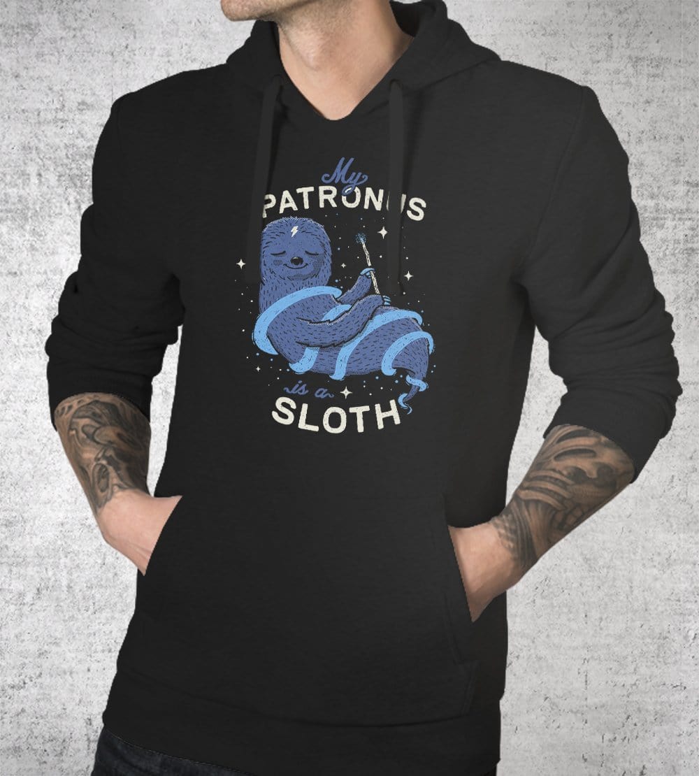 Sloth Patronus Hoodies by Eduardo Ely - Pixel Empire