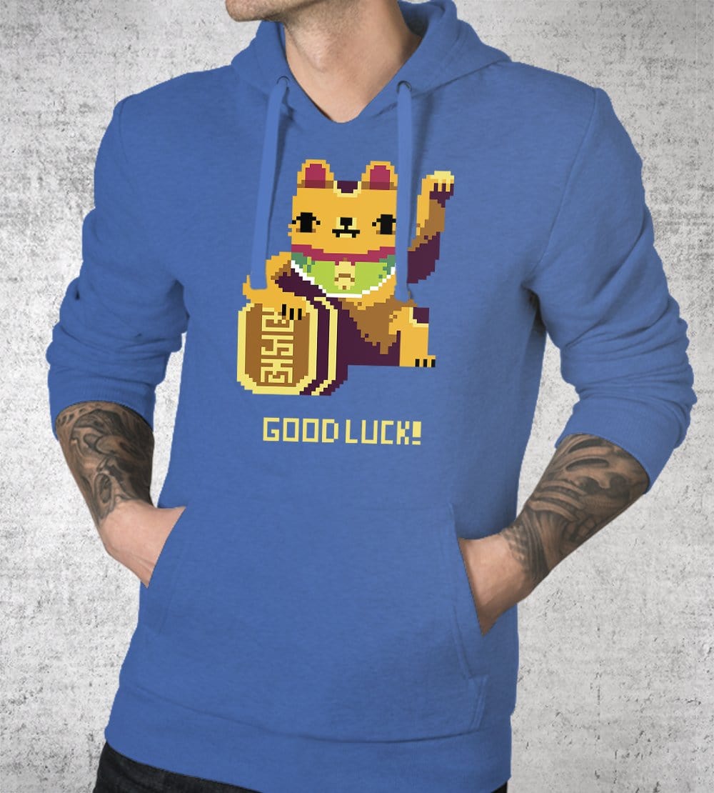 Good Luck Hoodies by Louis Roskosch - Pixel Empire