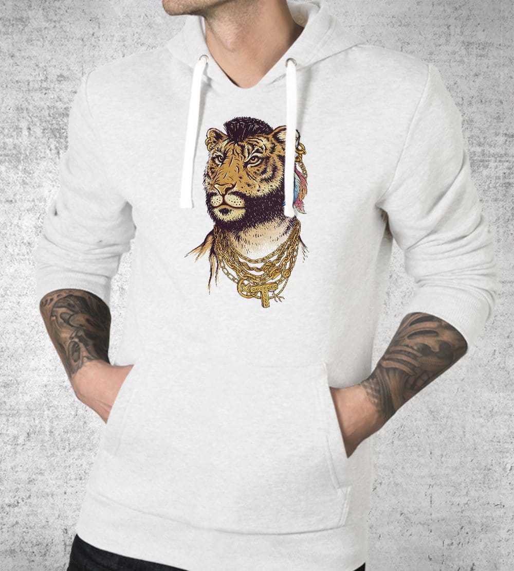 Mr Tiger Hoodies by Enkel Dika - Pixel Empire