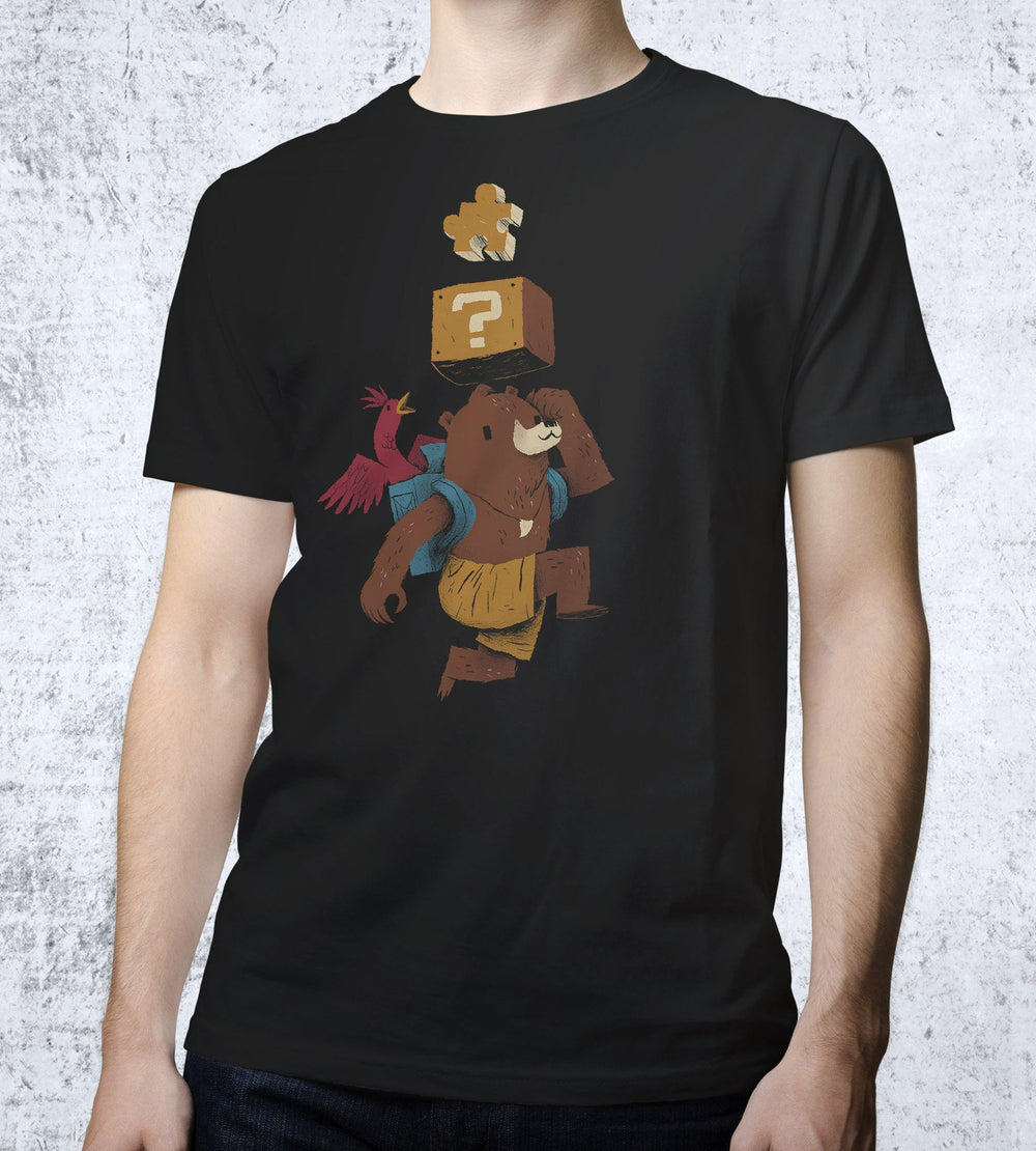 Puzzle Power Up T-Shirts by Louis Roskosch - Pixel Empire