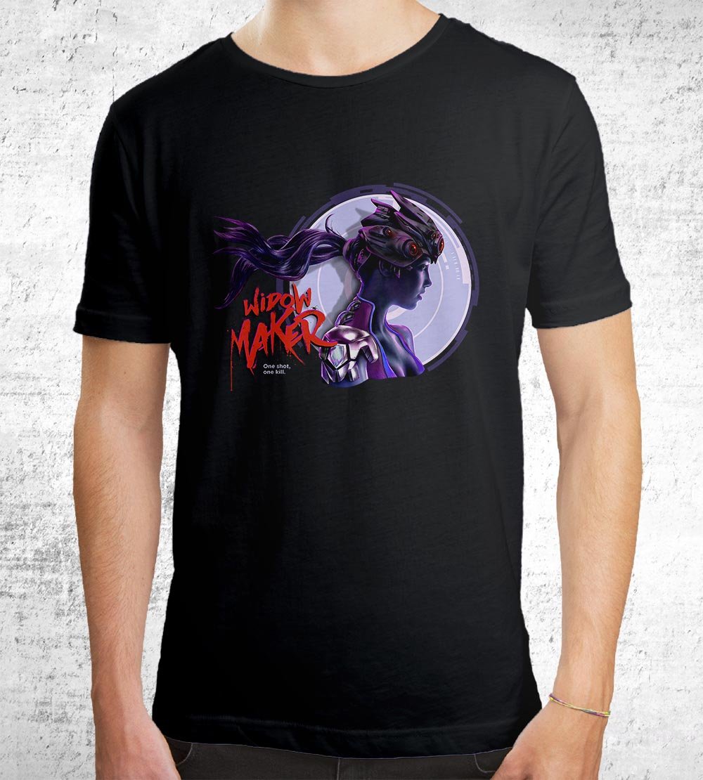 Widow Maker T-Shirts by Barrett Biggers - Pixel Empire