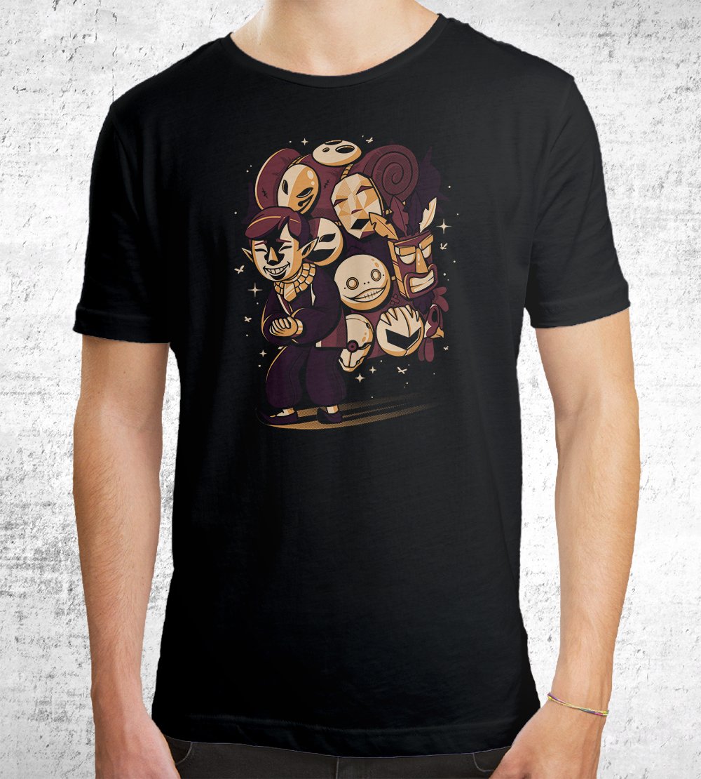 Mask Salesman T-Shirts by Ilustrata - Pixel Empire