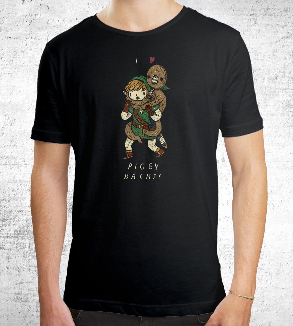 Piggy Backs T-Shirts by Louis Roskosch - Pixel Empire