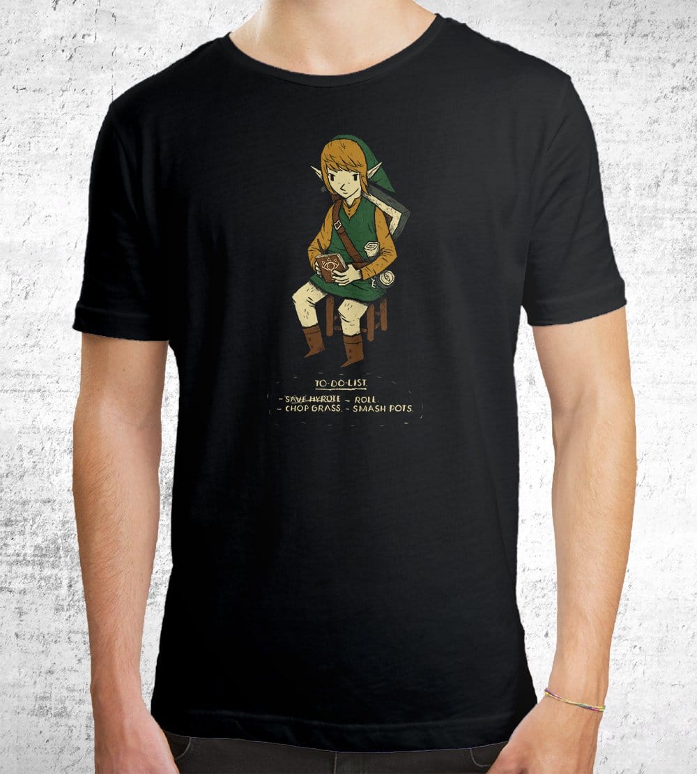 Link To Do T-Shirts by Louis Roskosch - Pixel Empire