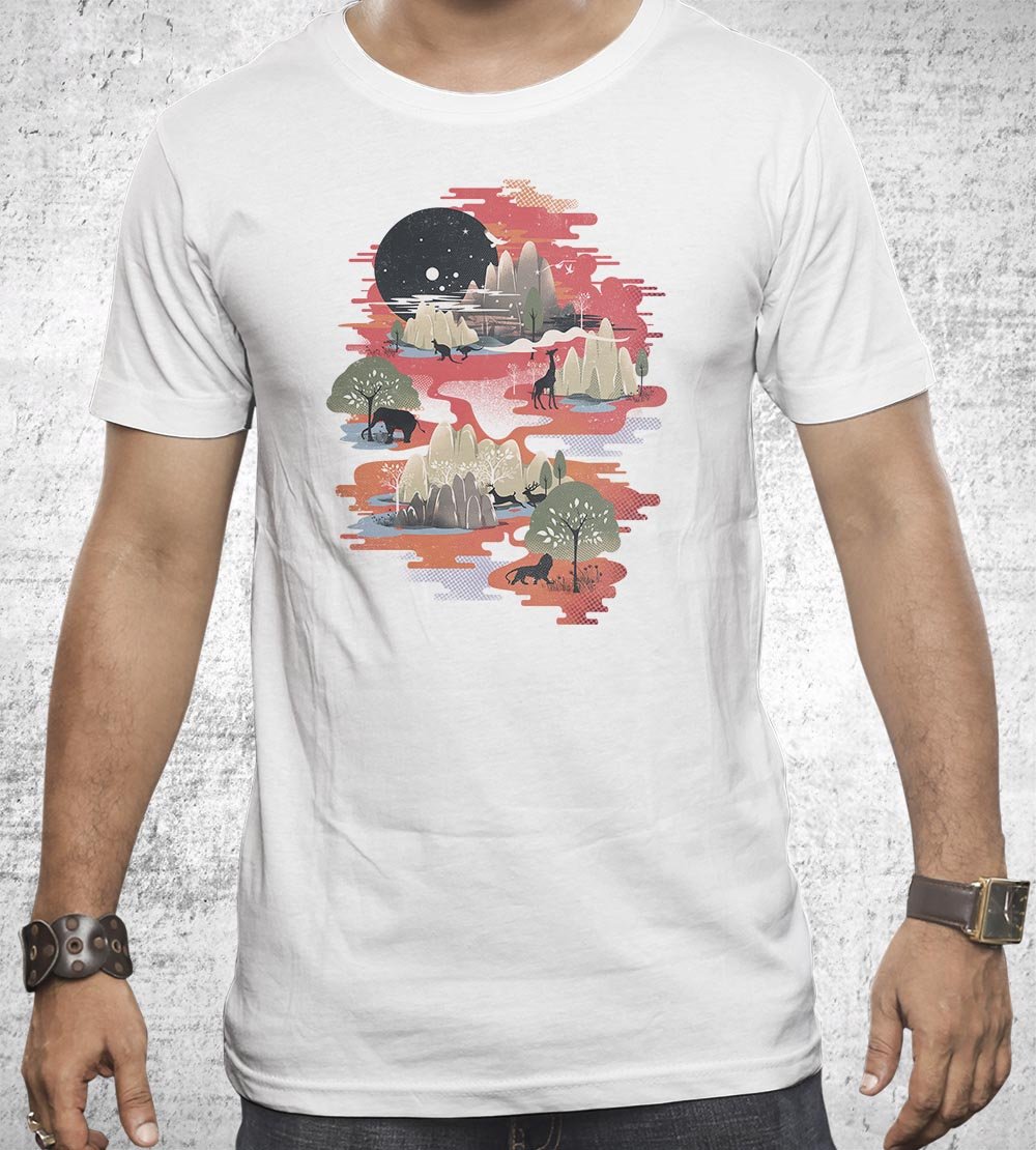 Landscape of Dreams T-Shirts by Dan Elijah Fajardo - Pixel Empire