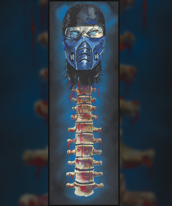 Mortal Kombat Sub Zero Fatality Home Decoration Artwork hdd Poster