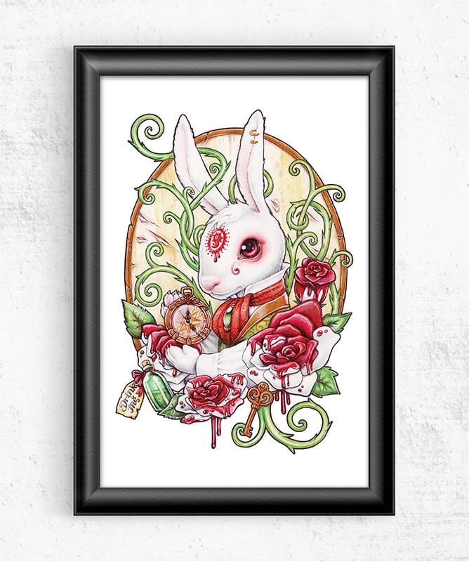 White Rabbit Posters by Medusa Dollmaker - Pixel Empire