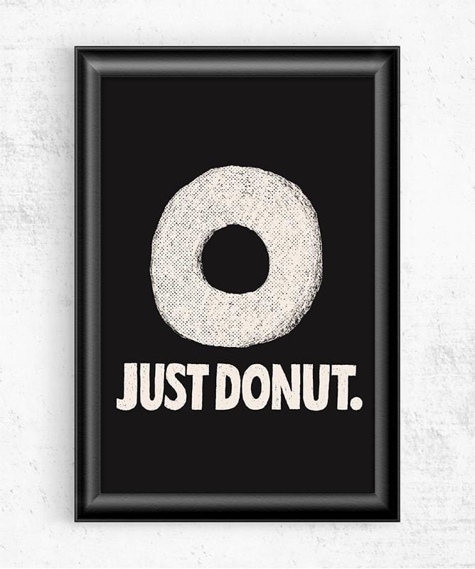 Just Donut Posters by Louis Roskosch - Pixel Empire