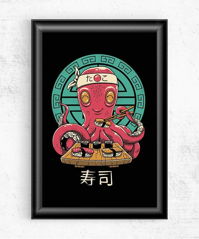 Octo Sushi Posters by Vincent Trinidad - Pixel Empire