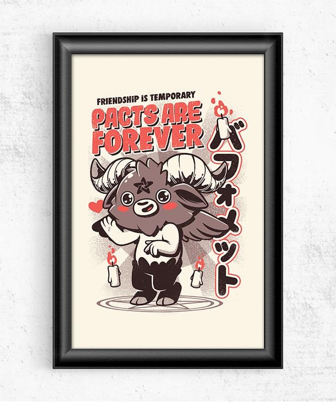 Pacts Are Forever Posters by Ilustrata - Pixel Empire