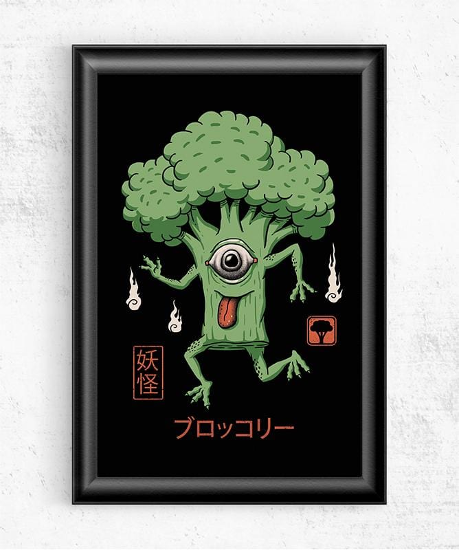 Yokai Broccoli Posters by Vincent Trinidad - Pixel Empire