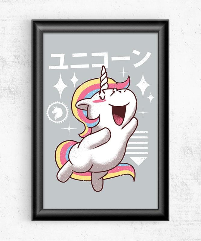 Kawaii Unicorn Posters by Vincent Trinidad - Pixel Empire