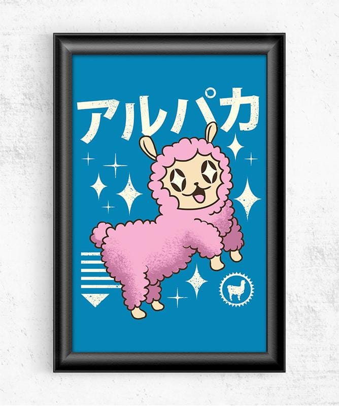 Kawaii Alpaca Posters by Vincent Trinidad - Pixel Empire