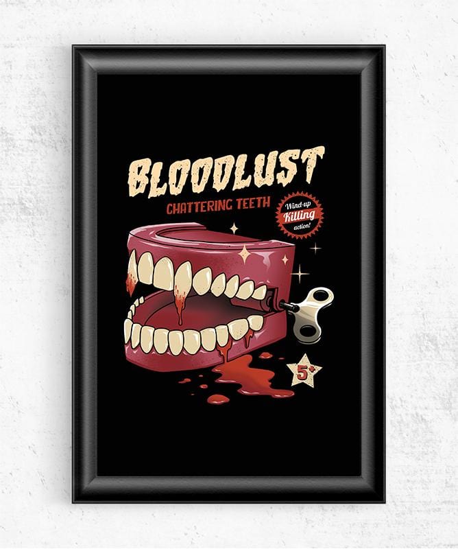 Wind-Up Killer Teeth Posters by Vincent Trinidad - Pixel Empire