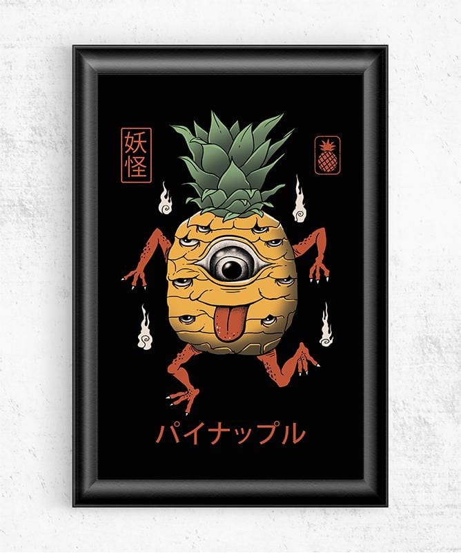 Yokai Pineapple Posters by Vincent Trinidad - Pixel Empire