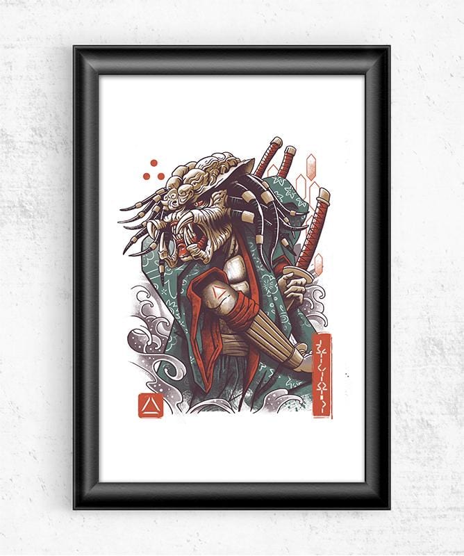 Samurai Predator Posters by Vincent Trinidad - Pixel Empire