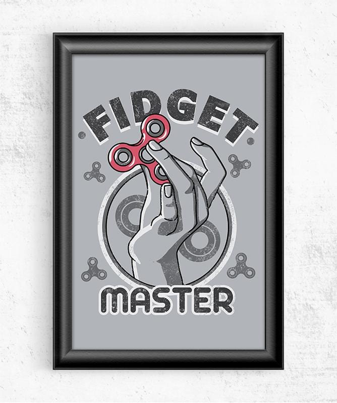 Fidget Master Posters by Vincent Trinidad - Pixel Empire