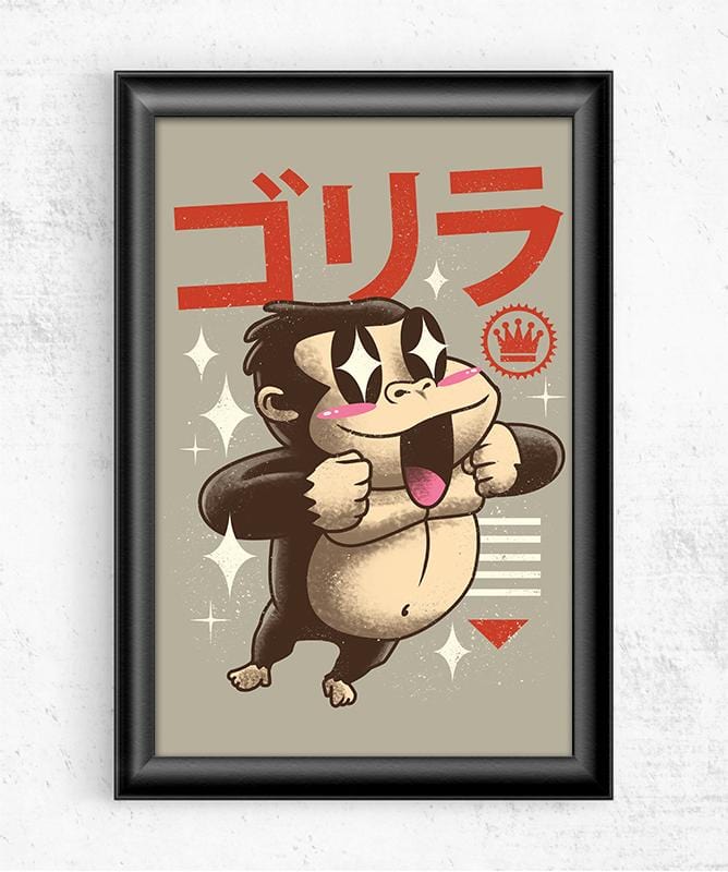 Kawaii Kong Posters by Vincent Trinidad - Pixel Empire