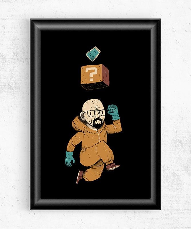 Heisenberg Power Up Posters by Louis Roskosch - Pixel Empire