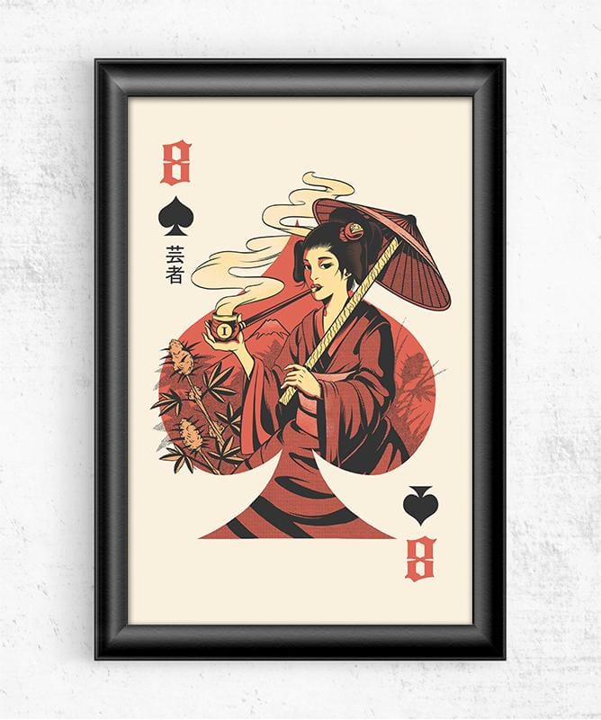 Weed Geisha Posters by Ilustrata - Pixel Empire