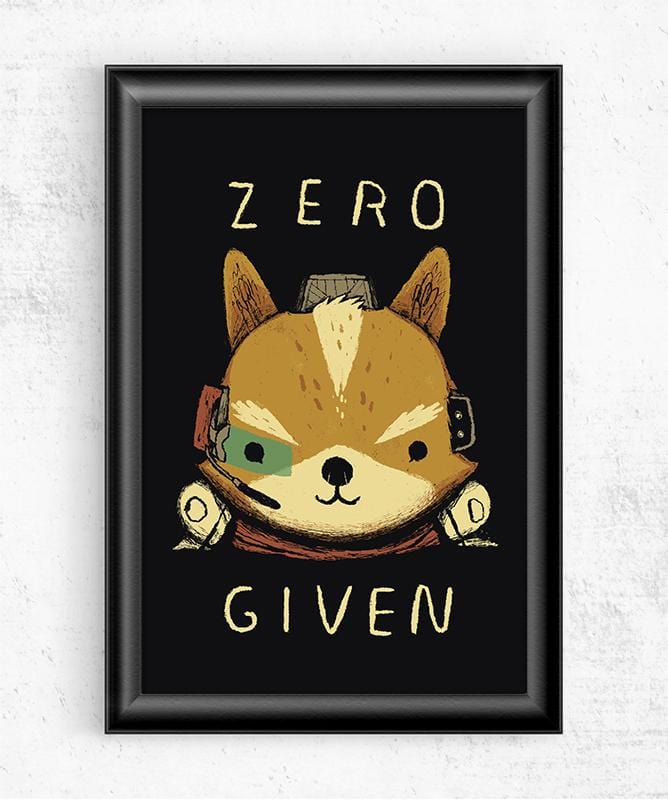 Zero Starfox Posters by Louis Roskosch - Pixel Empire