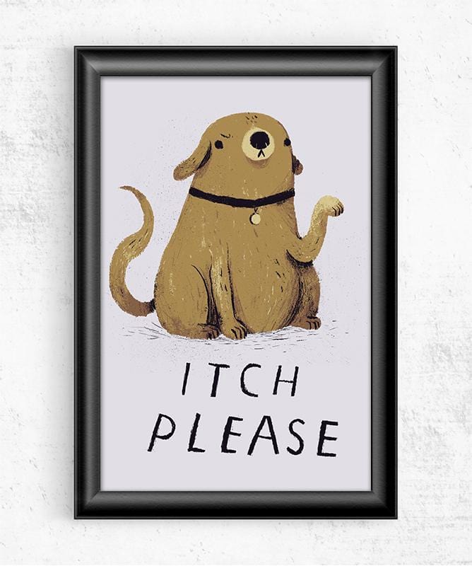 Itch Please Posters by Louis Roskosch - Pixel Empire