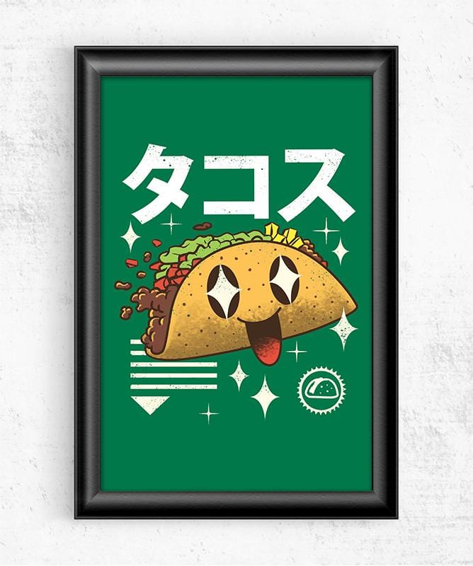 Kawaii Taco Posters by Vincent Trinidad - Pixel Empire