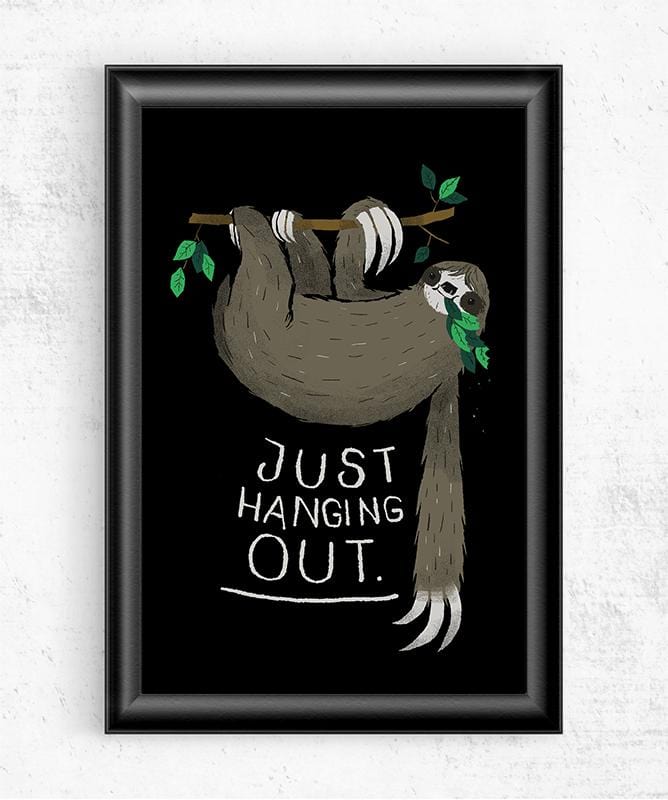 Just Hanging Out Posters by Louis Roskosch - Pixel Empire