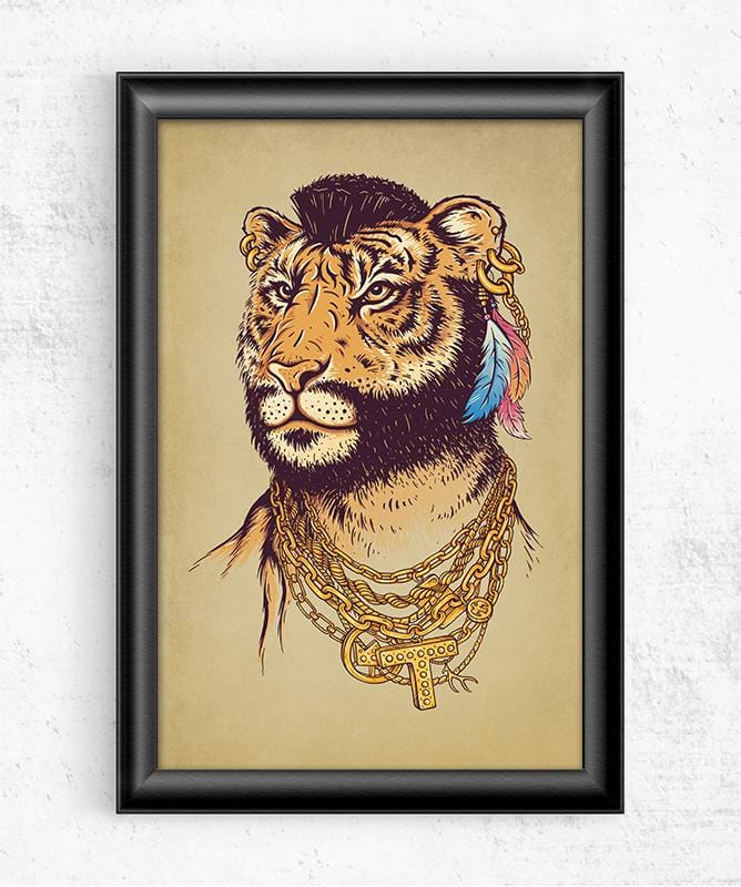 Mr Tiger Posters by Enkel Dika - Pixel Empire