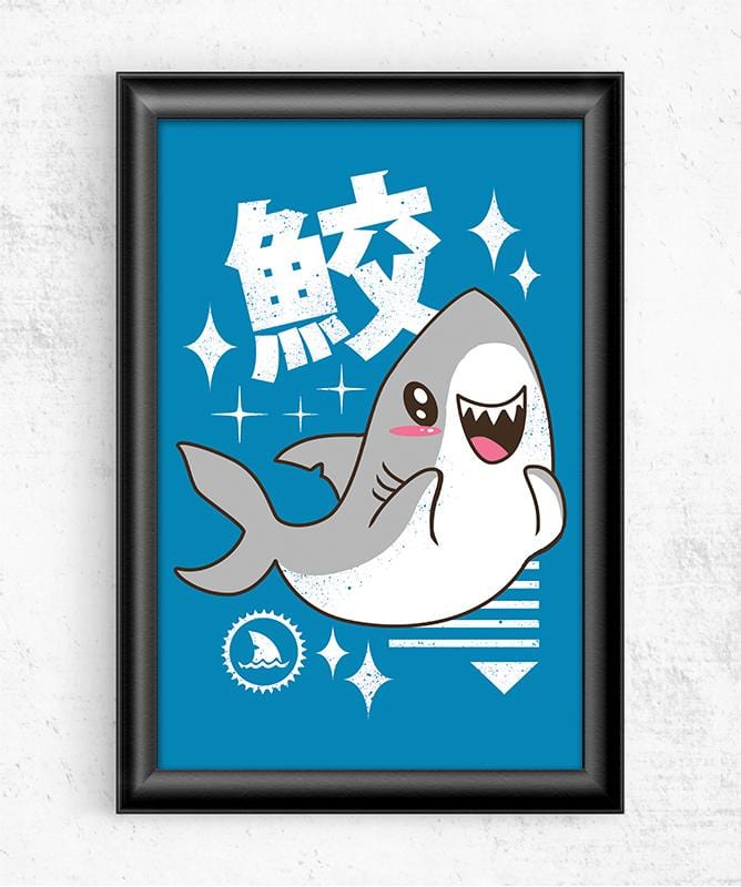 Kawaii Shark Posters by Vincent Trinidad - Pixel Empire