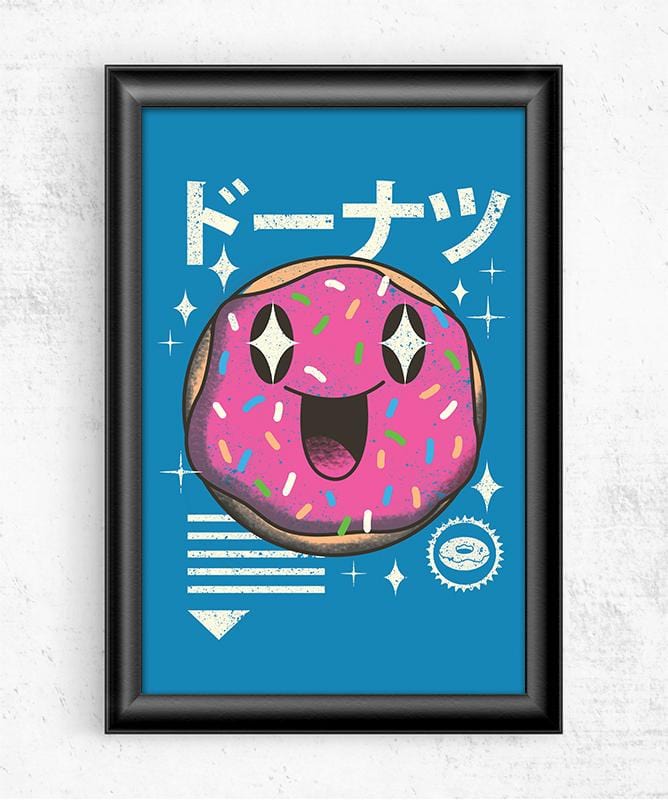 Kawaii Donut Posters by Vincent Trinidad - Pixel Empire