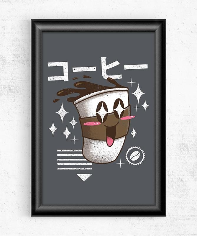 Kawaii Coffee Posters by Vincent Trinidad - Pixel Empire