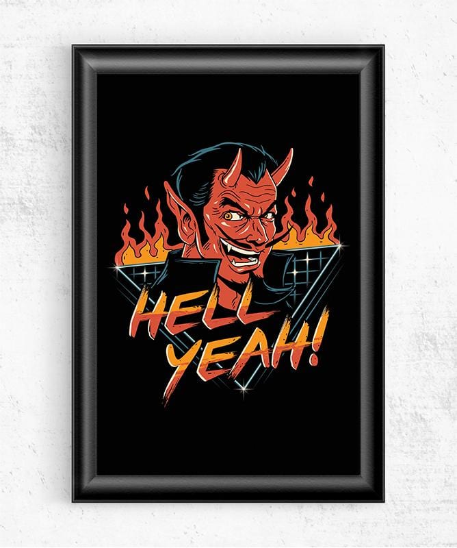 Hell Yeah! Posters by Vincent Trinidad - Pixel Empire