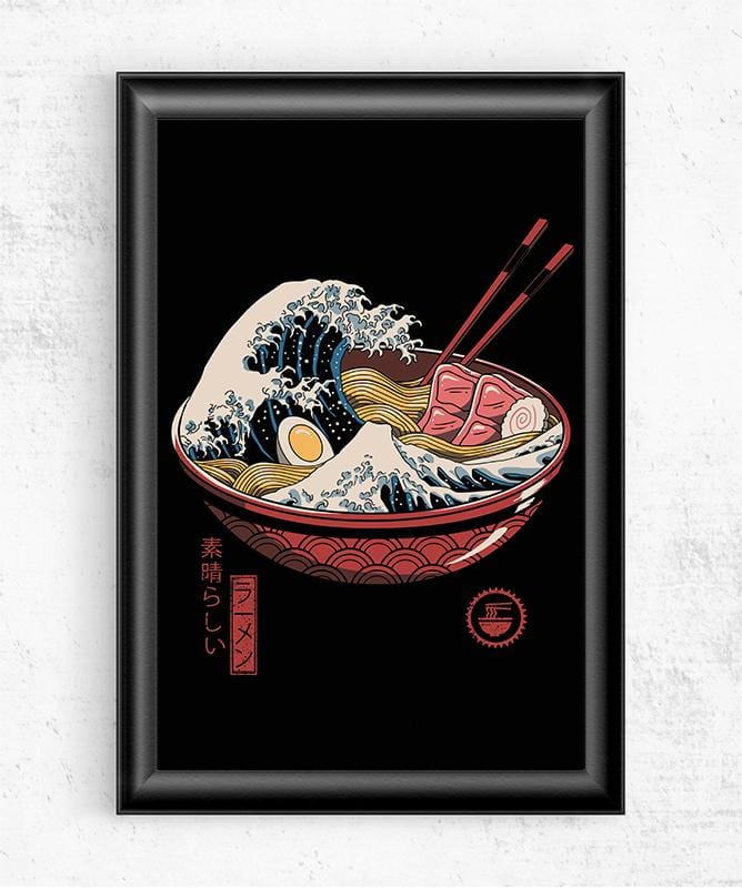 Great Ramen Wave Posters by Vincent Trinidad - Pixel Empire