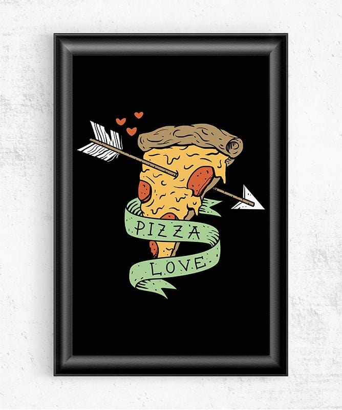 Pizza Love Posters by Vincent Trinidad - Pixel Empire