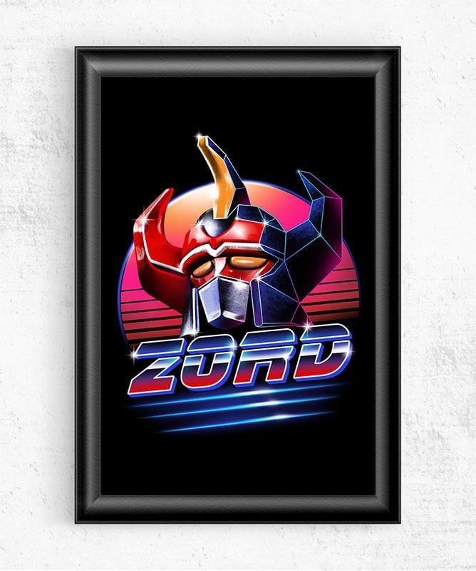 Rad Zord Posters by Vincent Trinidad - Pixel Empire