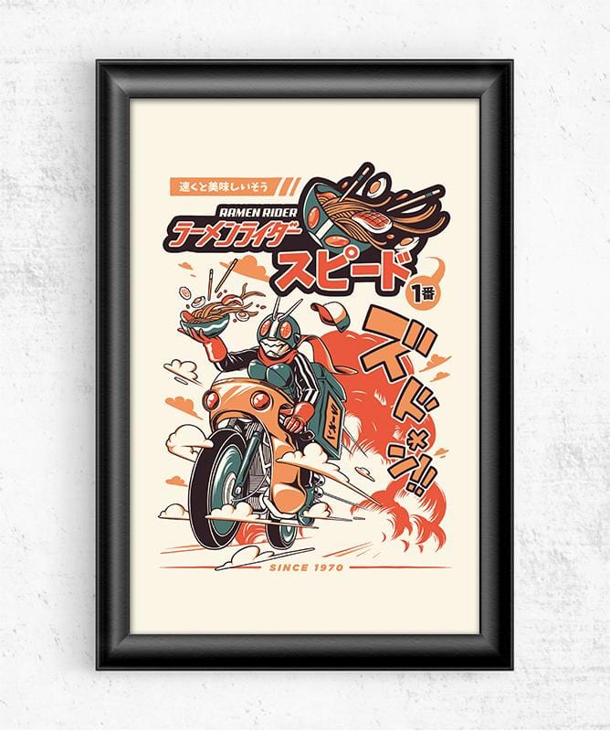 Ramen Riders Posters by Ilustrata - Pixel Empire