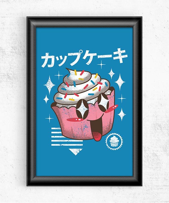 Kawaii Cupcake Posters by Vincent Trinidad - Pixel Empire