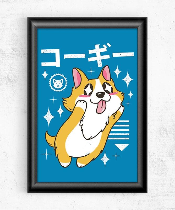 Kawaii Corgi Posters by Vincent Trinidad - Pixel Empire