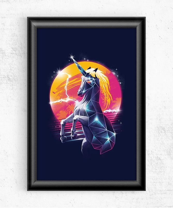 Rad Unicorn Posters by Vincent Trinidad - Pixel Empire