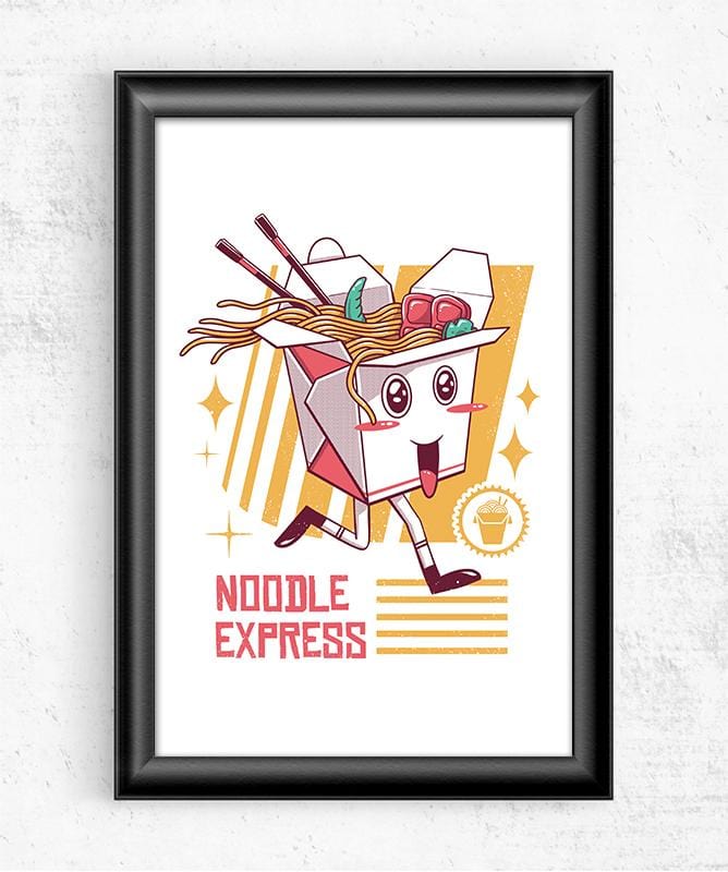 Noodle Express Posters by Vincent Trinidad - Pixel Empire